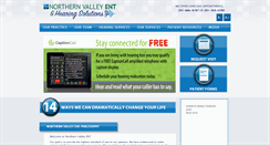 Desktop Screenshot of northernvalleyent.com